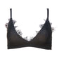 ATHENA BRALETTE - Triangle lace bra - fiore black