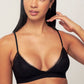 ATHENA BRALETTE - Triangle lace bra - ligne black