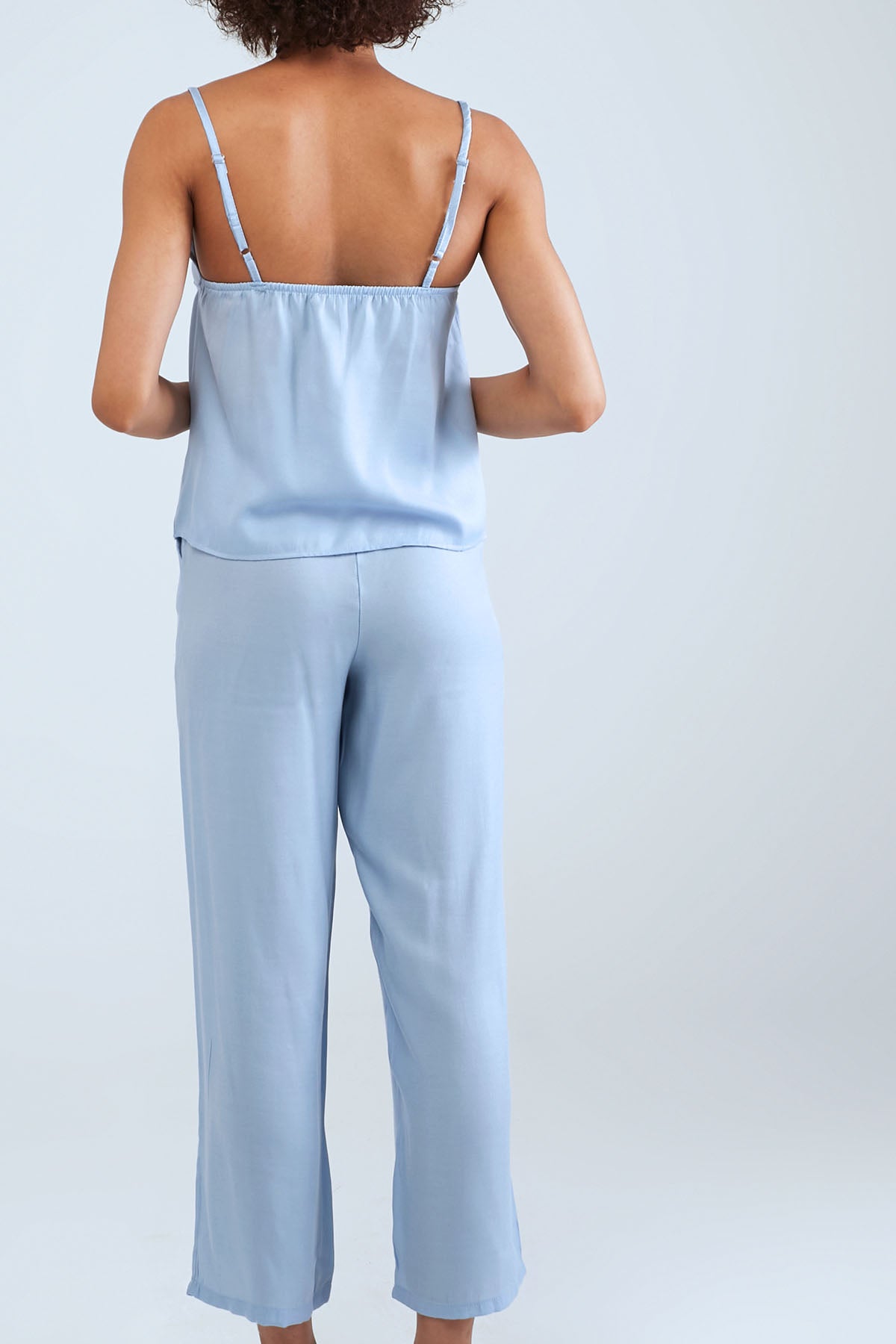 Printed Pyjama Set - Blue