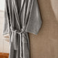 Cotton Bathrobe - Stone