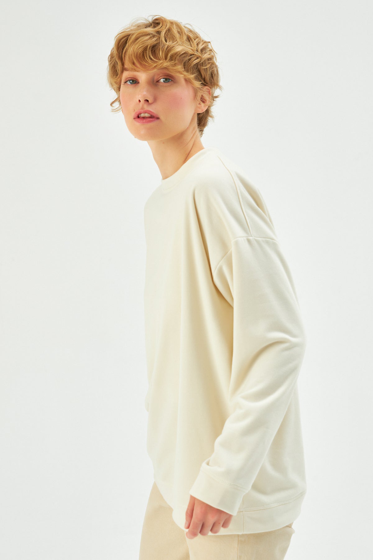 MUNI MUNI - Oversize Sweatshirt - beige