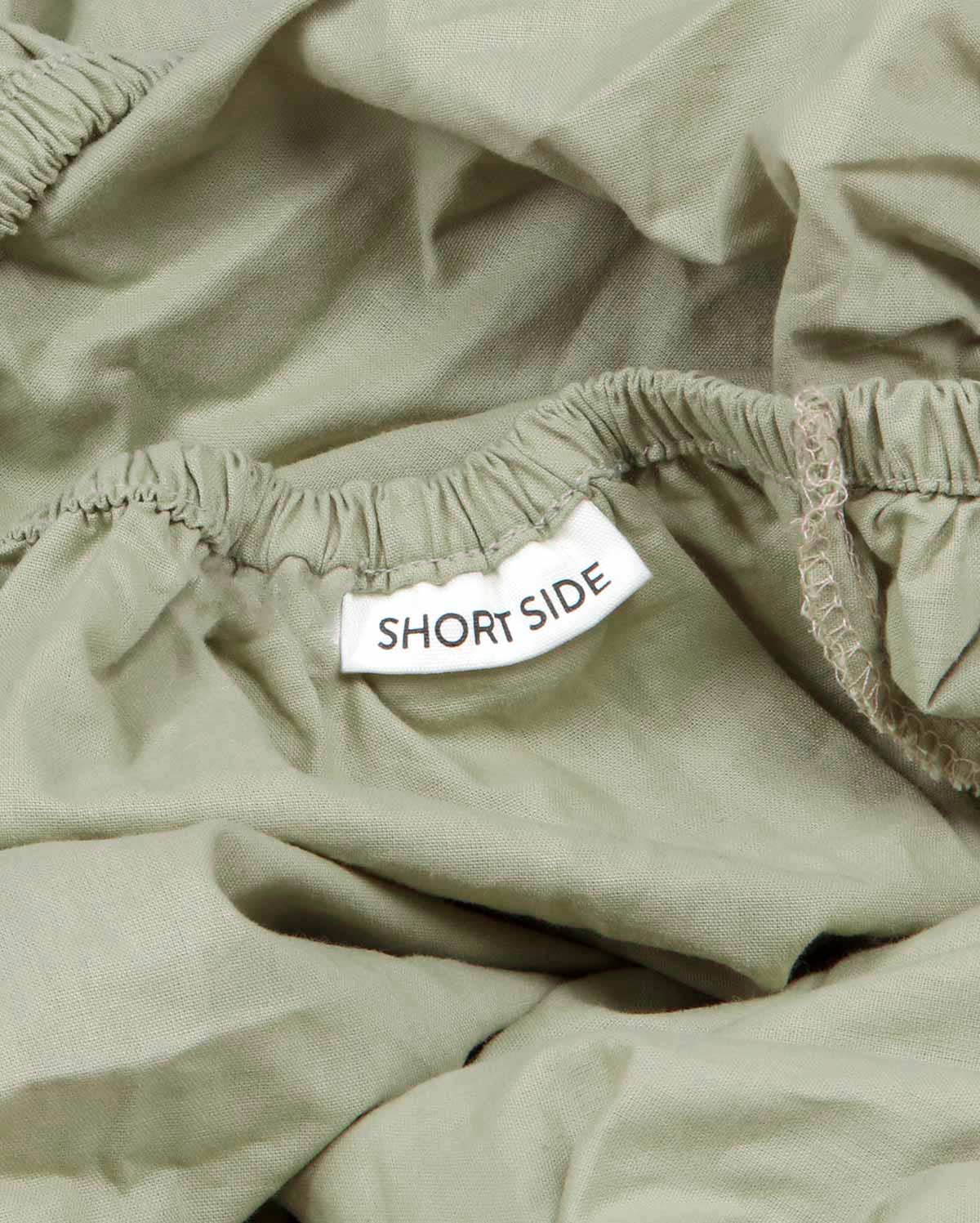 Classic Percale - Fitted Sheet Set -  Sage Green