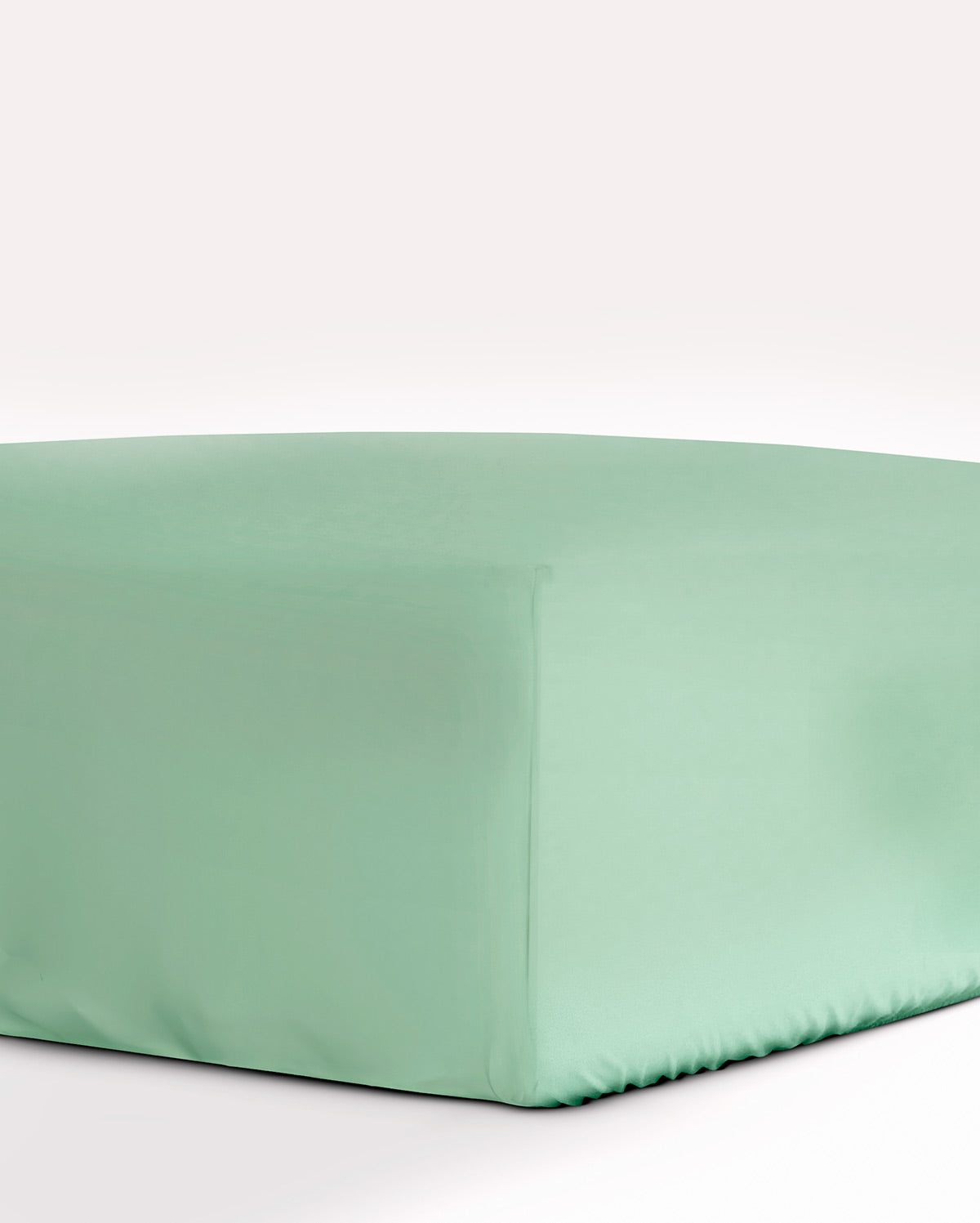 Classic Percale Fitted Sheet- Jade Green