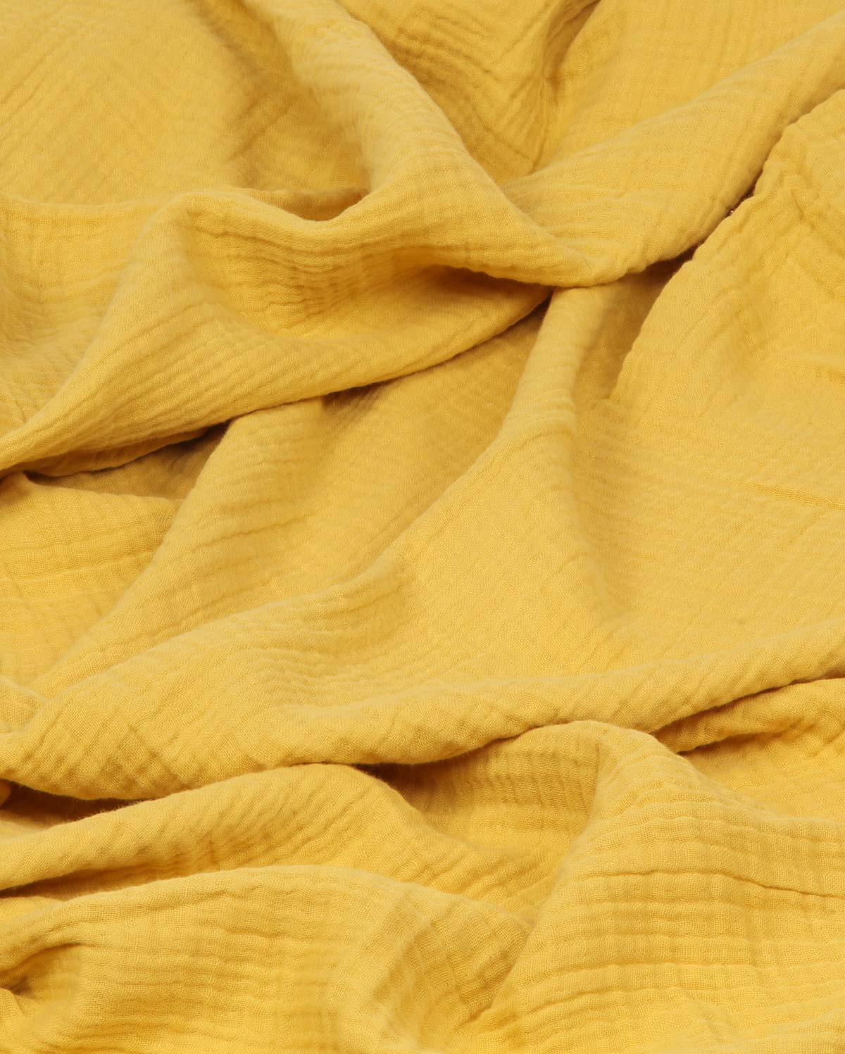 Mollis Muslin Cotton Blanket - Saffron