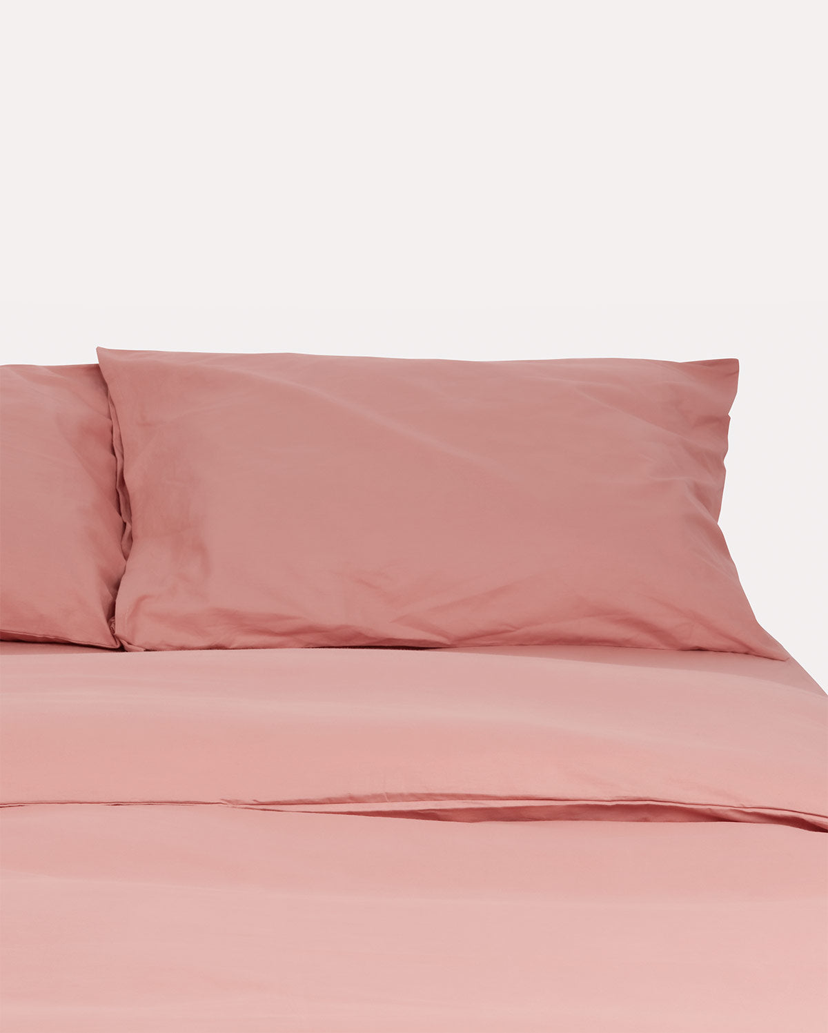 Classic Percale - Duvet Cover Set - Peach