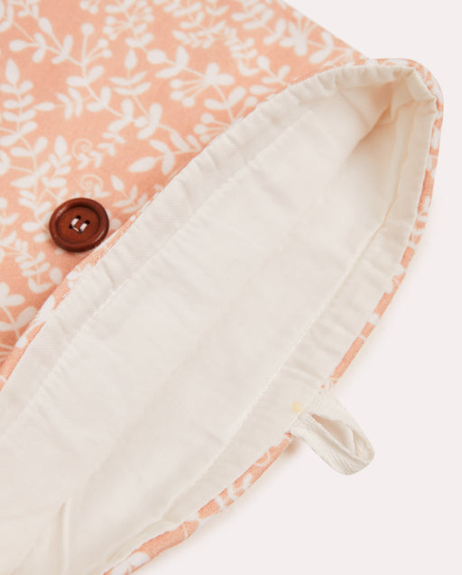 Ivy Muslin Organizer Bag - Salmon - Ocoza