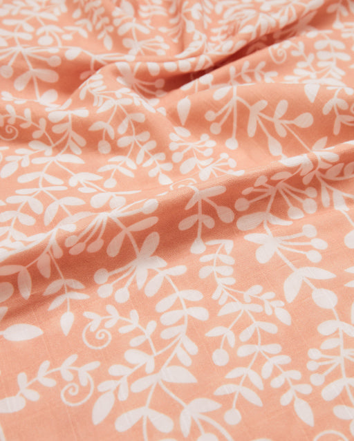 Ivy Muslin Baby Cloth - Salmon - Ocoza