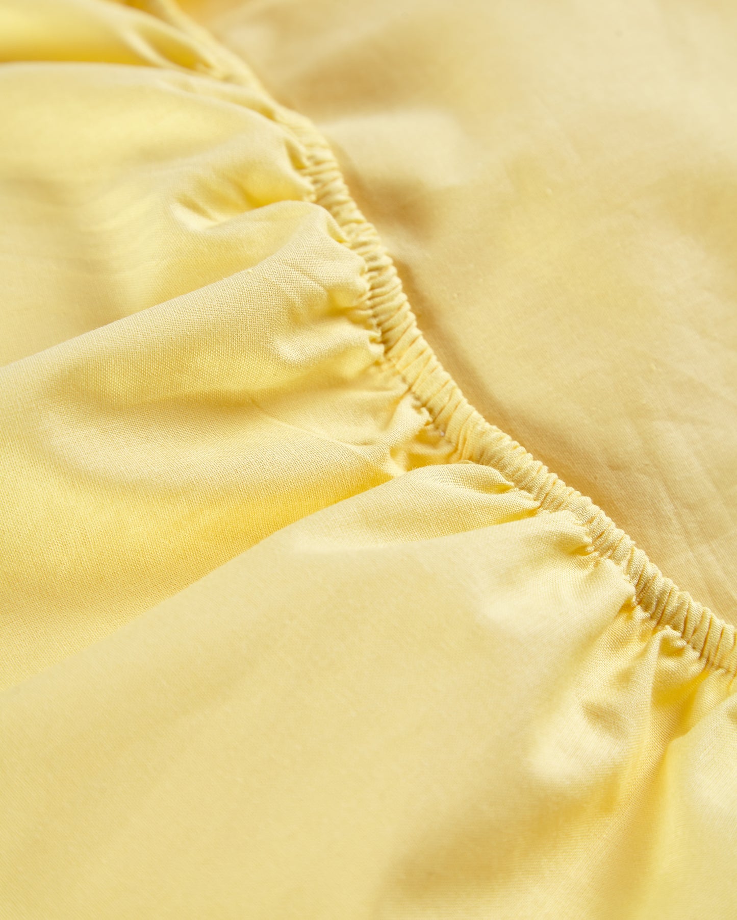 Classic Percale Fitted Sheet - Yellow