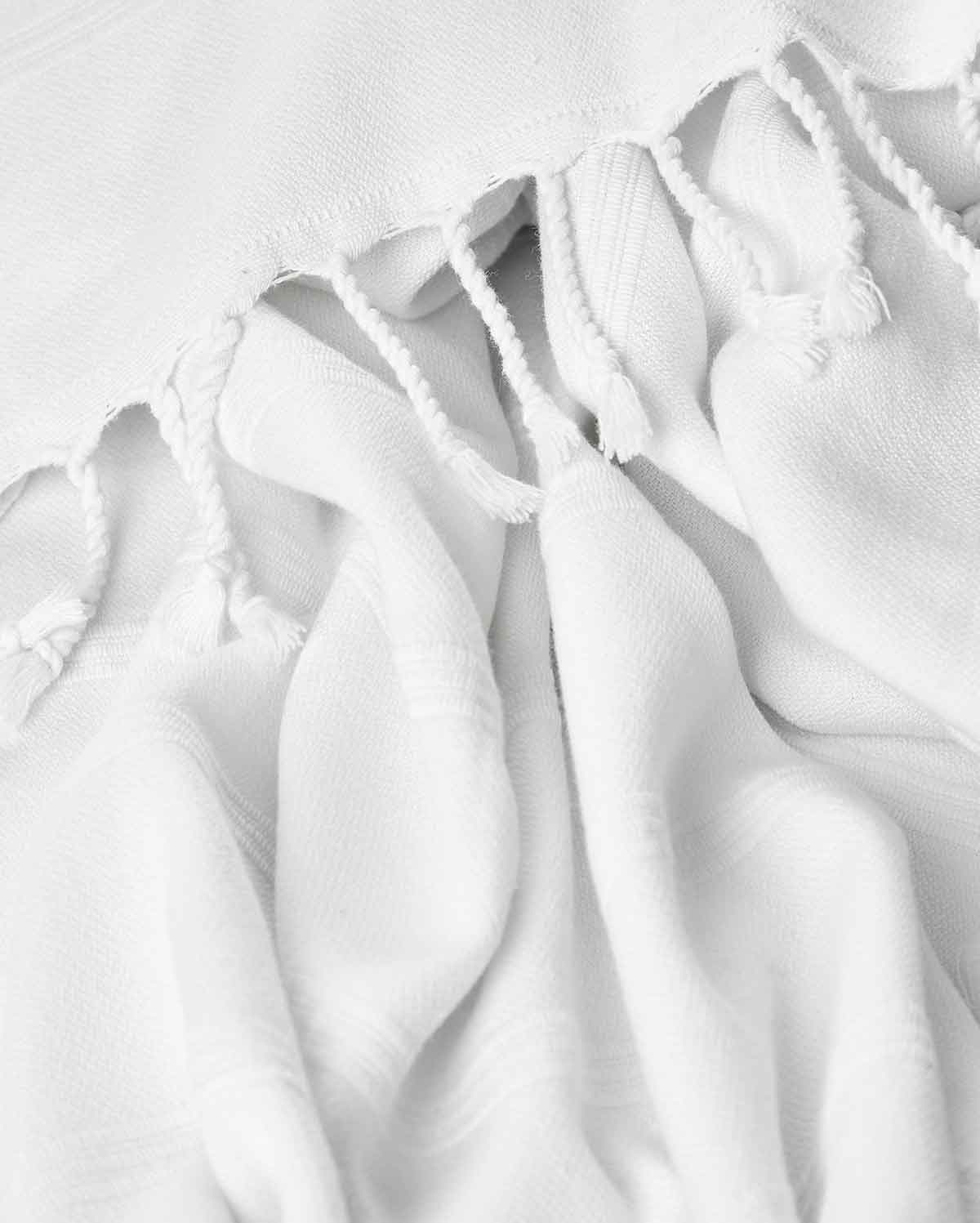 Cotton Peshtemal Set of 2 pieces - White