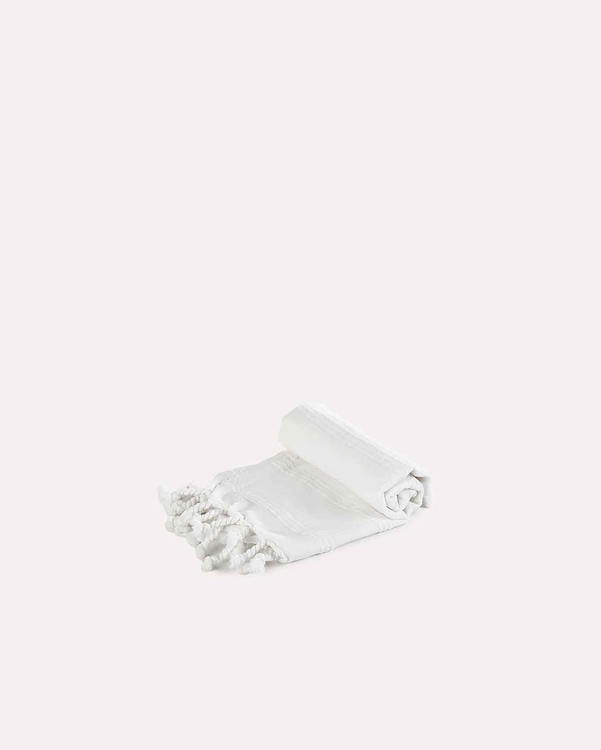 Cotton Peshtemal Set of 2 pieces - White