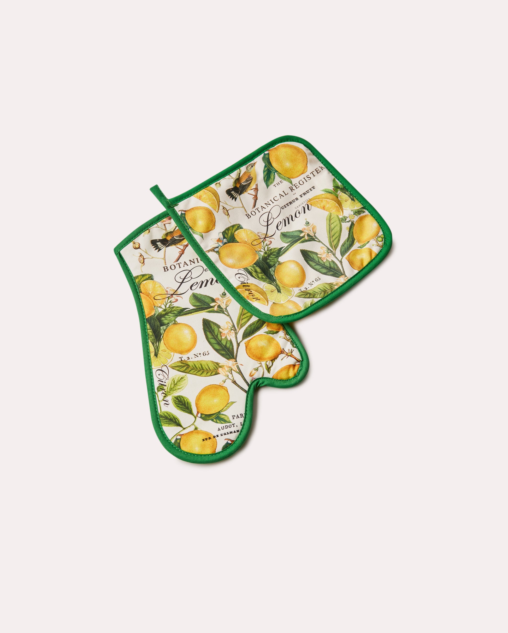 Lemon Oven Mitt - Yellow - Ocoza