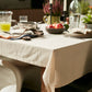 Natural Linen Table Cloth - Natural - Ocoza