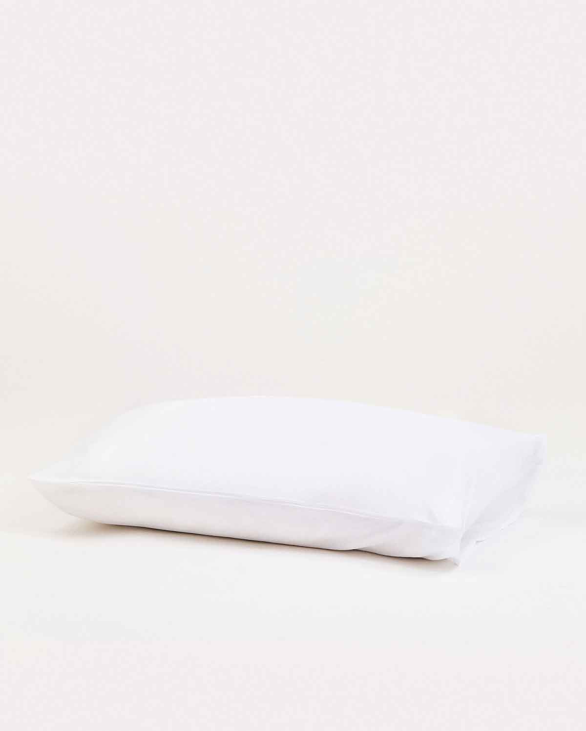 Lavish Sateen Pillowcase 2pcs - White