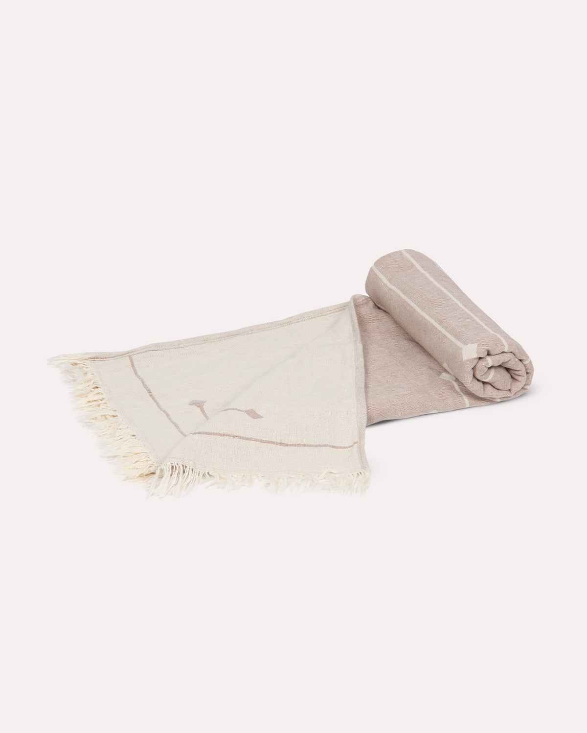 Cotton Southwestern Peshtemal Towel - Mousse