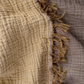 Cocoon Muslin Cotton Blanket- Bison & Oak Buff
