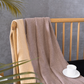 Cocoon Muslin Cotton Throw - Bison & Oak Buff