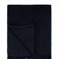 Cocoon Muslin Cotton Throw - Black