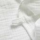 Muslin Cotton Bathrobe - White