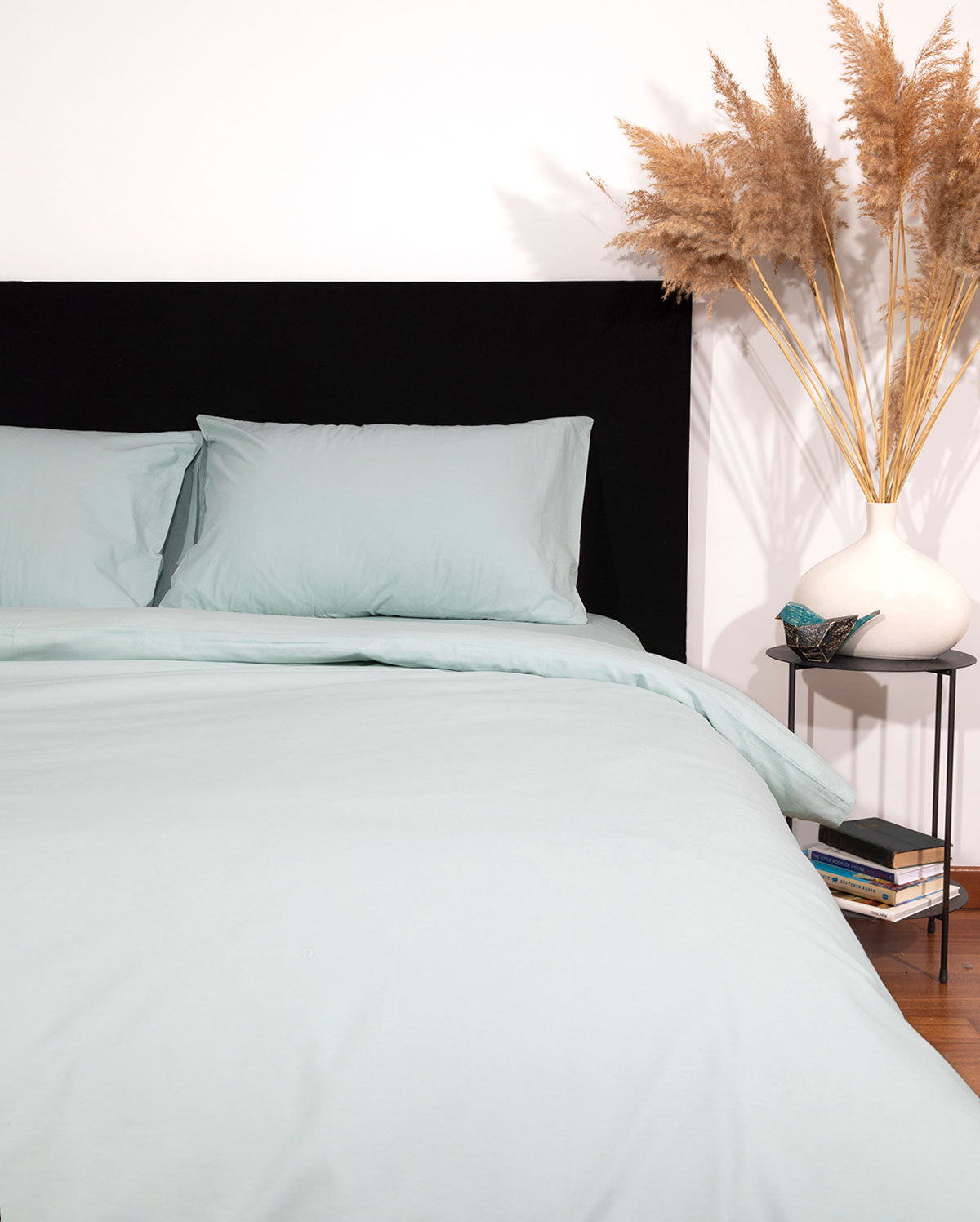 Classic Percale Duvet Cover - Mint