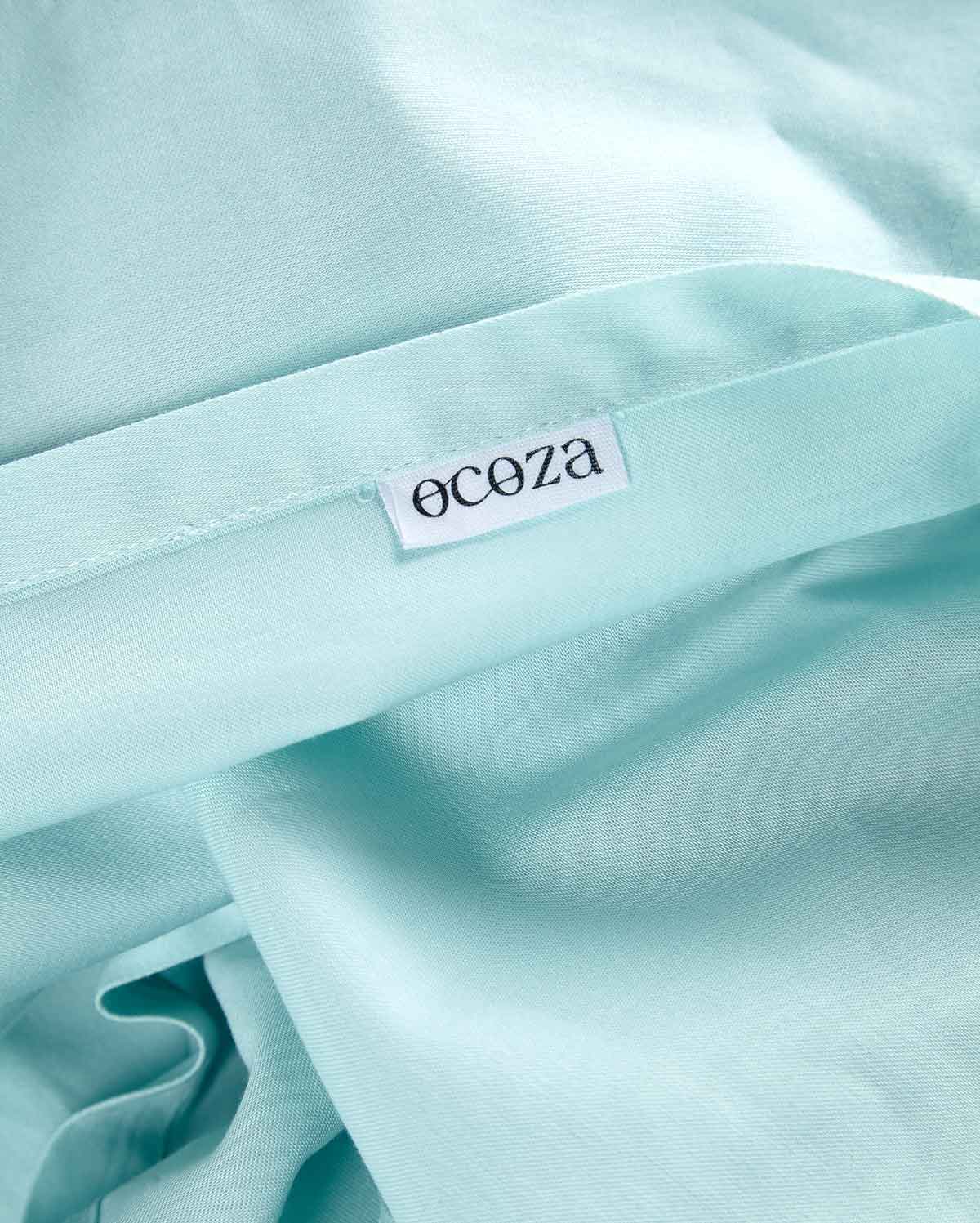 Lavish Sateen Duvet Cover - Mint