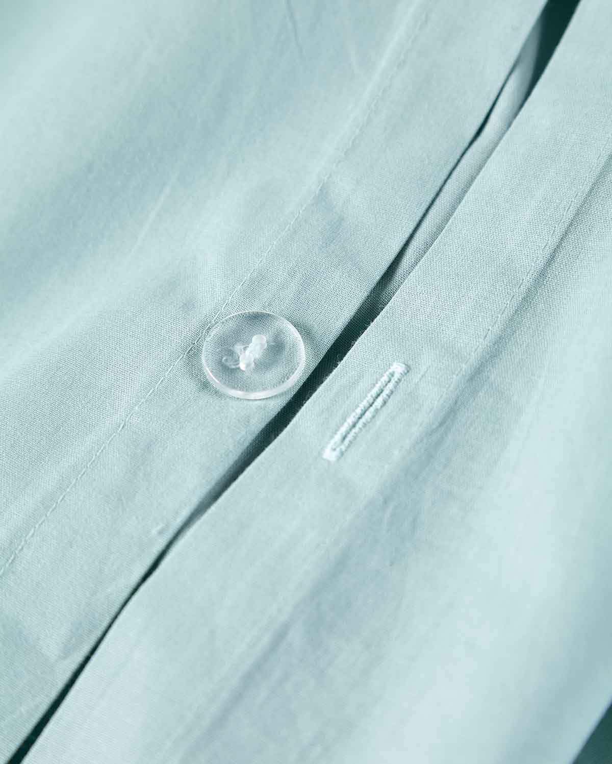 Classic Percale Duvet Cover - Mint