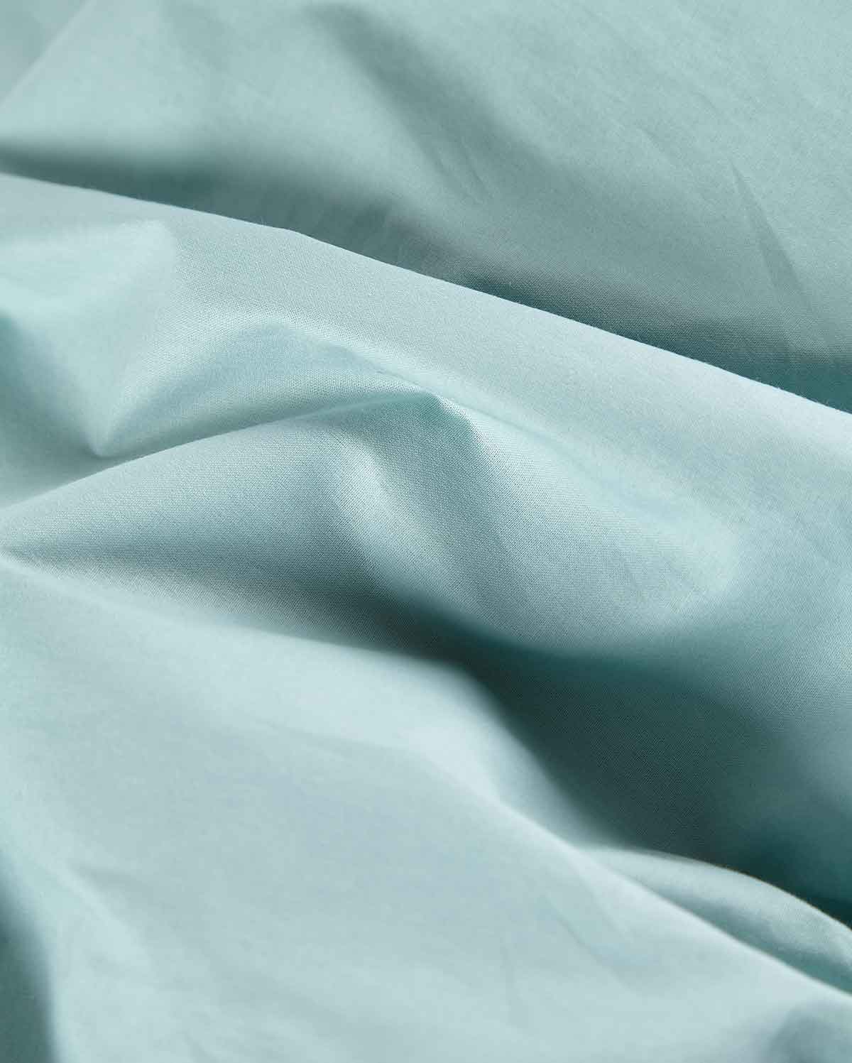 Classic Percale Duvet Cover - Mint