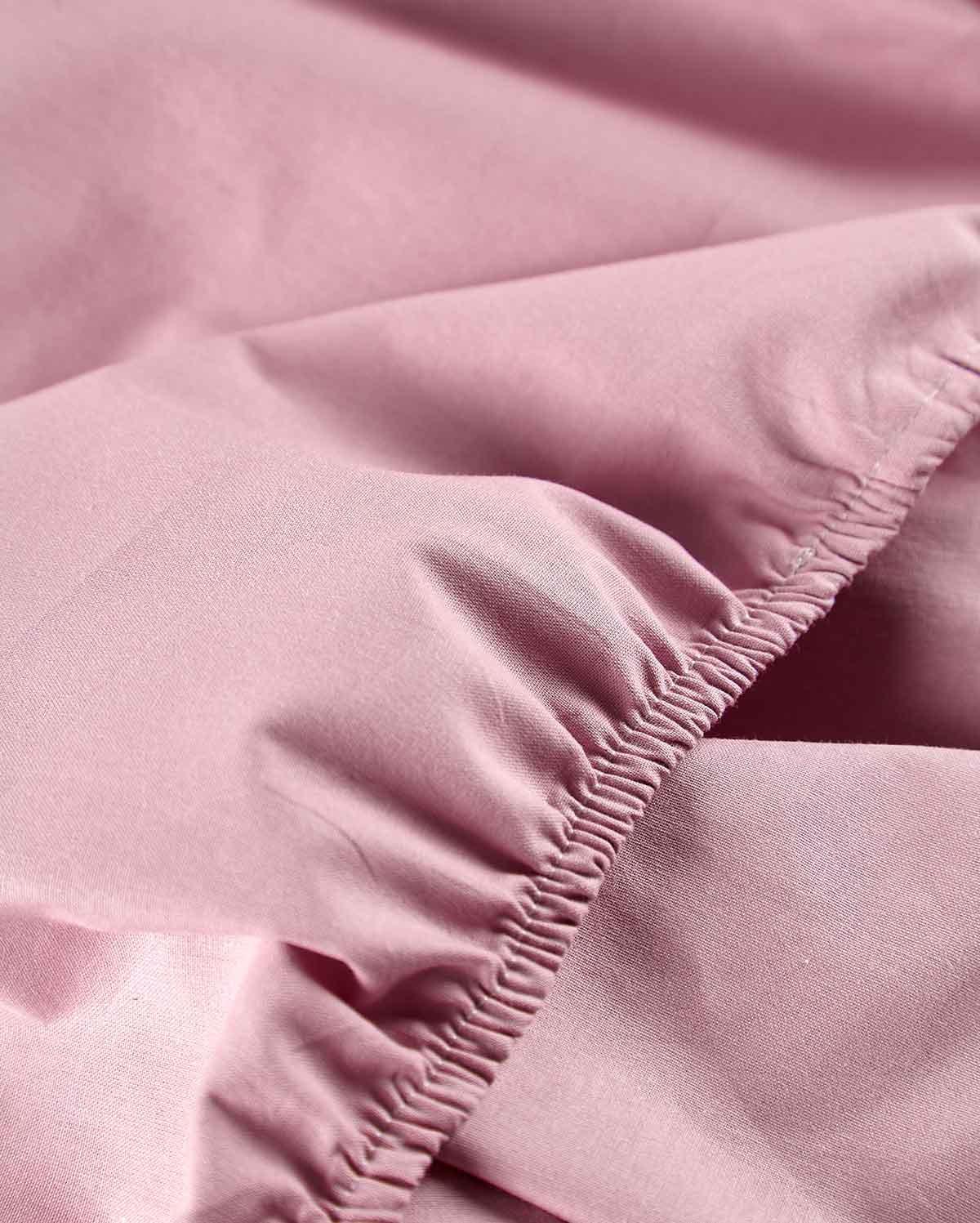 Classic Percale - Fitted Sheet Set - Pink