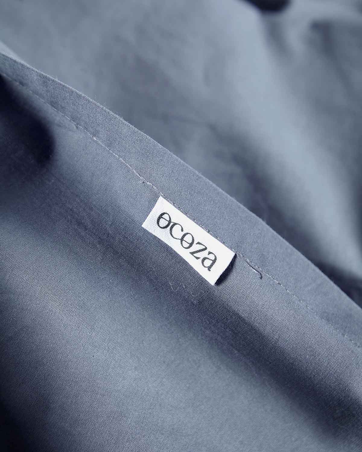 Classic Percale Fitted Sheet - Dark Grey