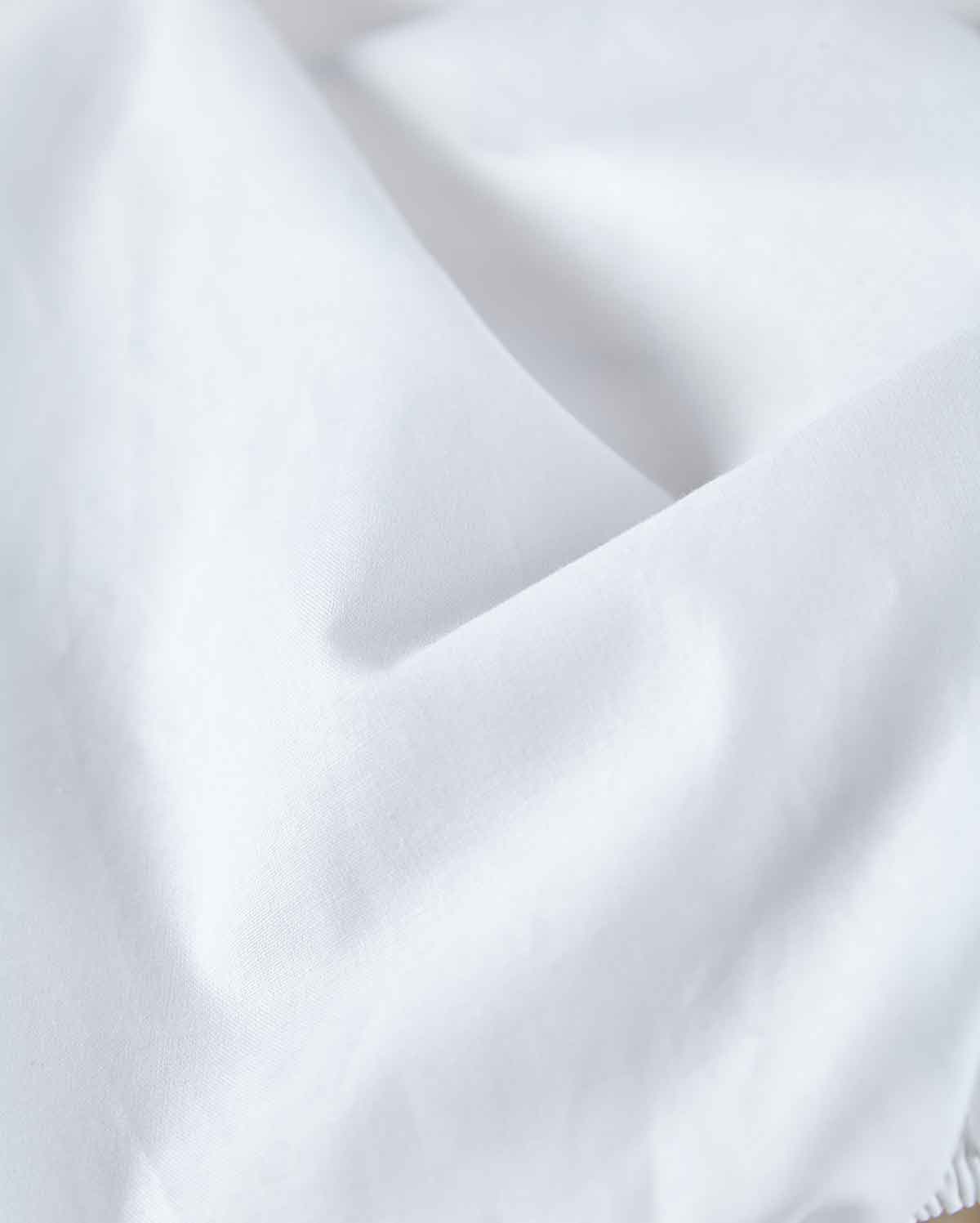 Lavish Sateen Fitted Sheet - White