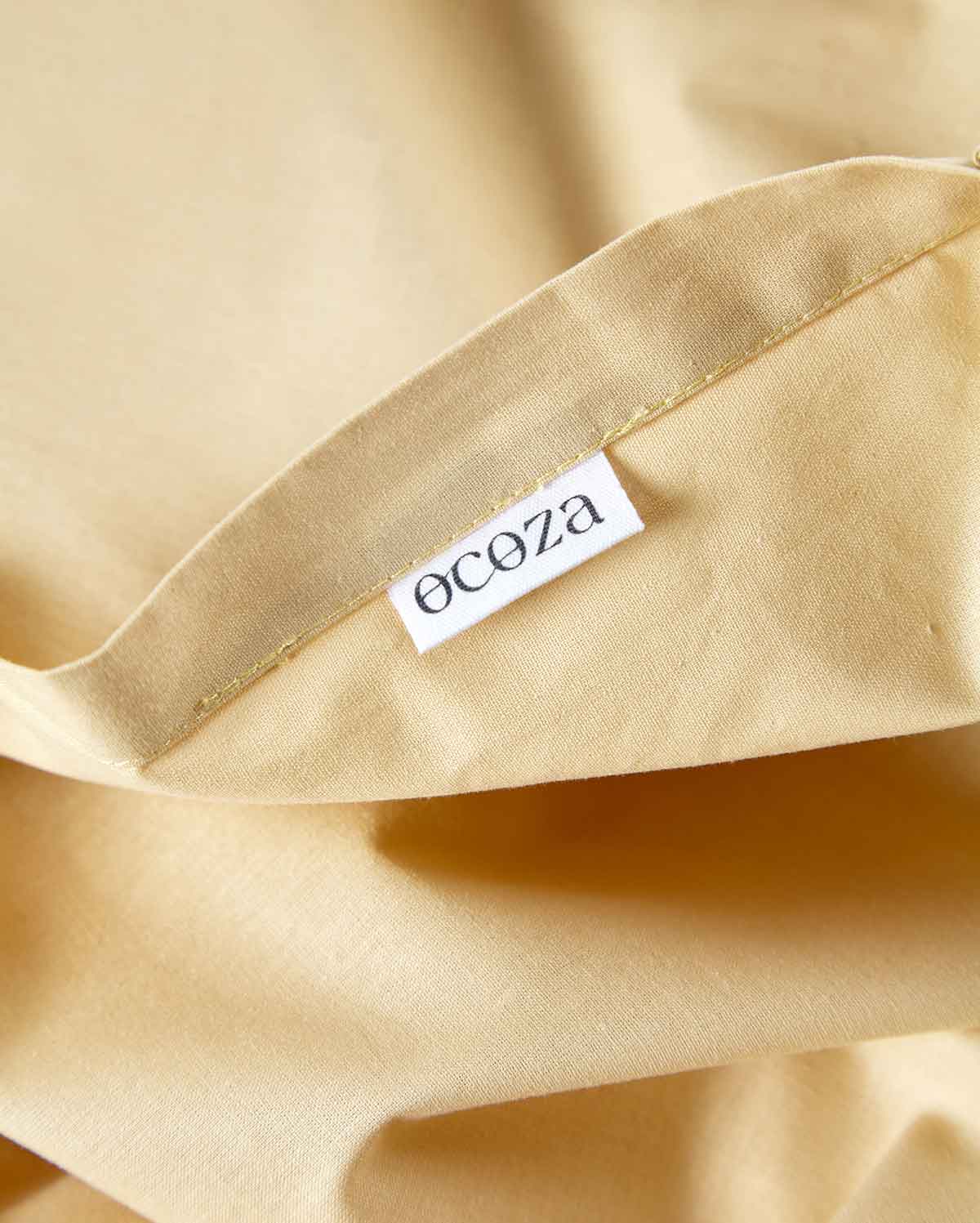 Classic Percale - Fitted Sheet Set - Creme Brule