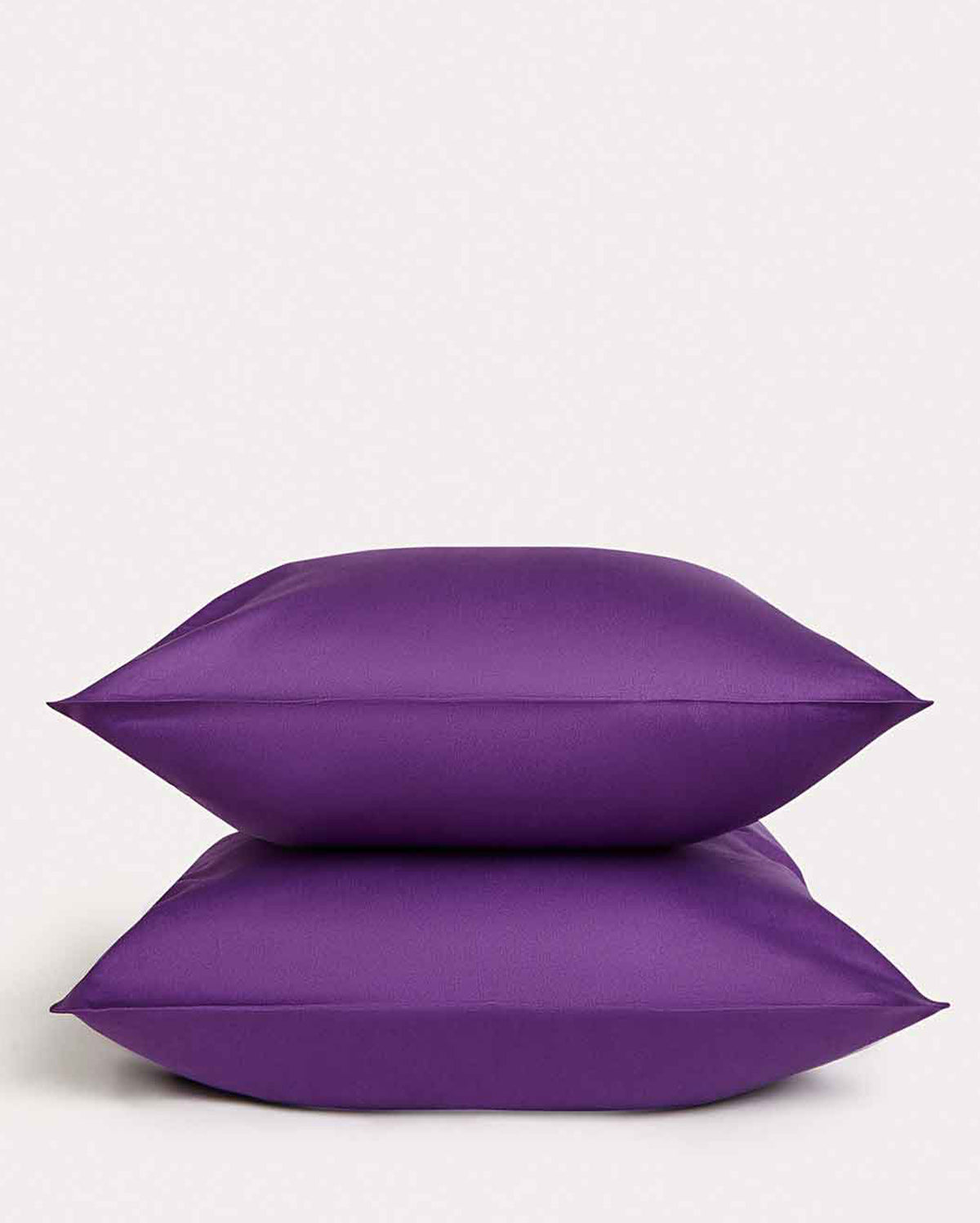 Lavish Sateen Pillowcase 2pcs - Purple