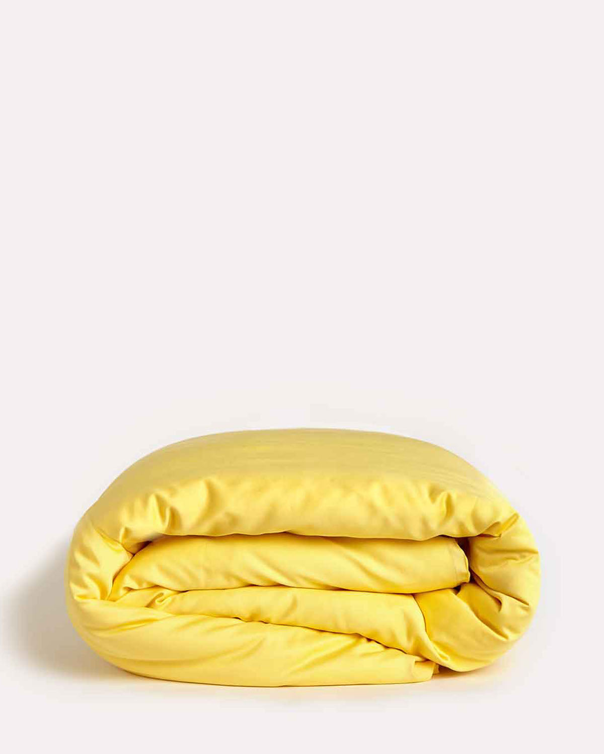 Lavish Sateen Duvet Cover - Yellow