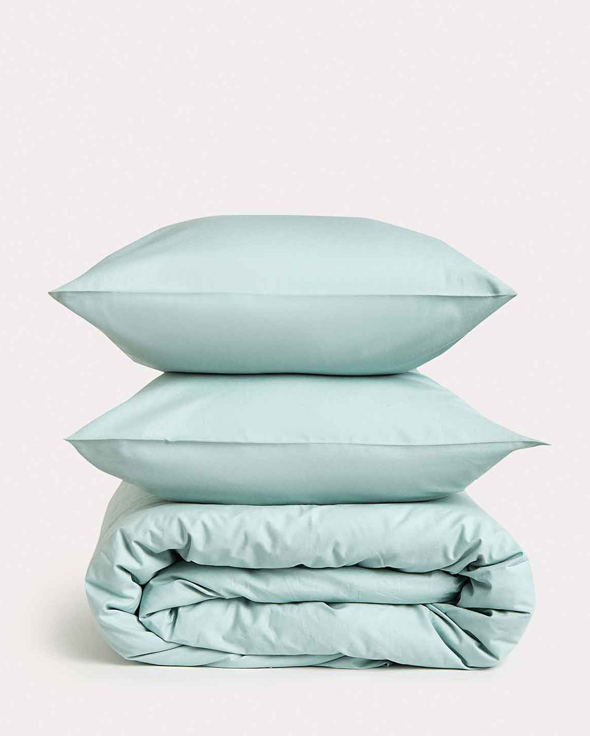 Classic Percale - Duvet Cover Set - Mint