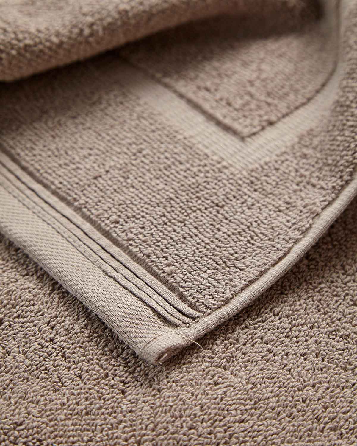 Cotton Bath Mat - Mink