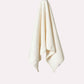 Cotton Velvet Towel Set - Cream (2 Towels)