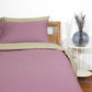 Reversible Percale Bedding Set - Sage Green & Lilac