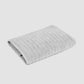 Ribbed Soft Cotton Towel Set - Grey (3 Towels)