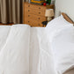 Sateen Stripe - Core Bedding Set - White